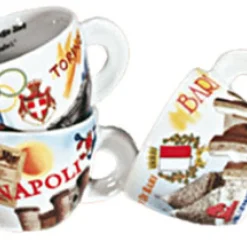 ANCAP Cappuccino kopjes bella italia due set van 6