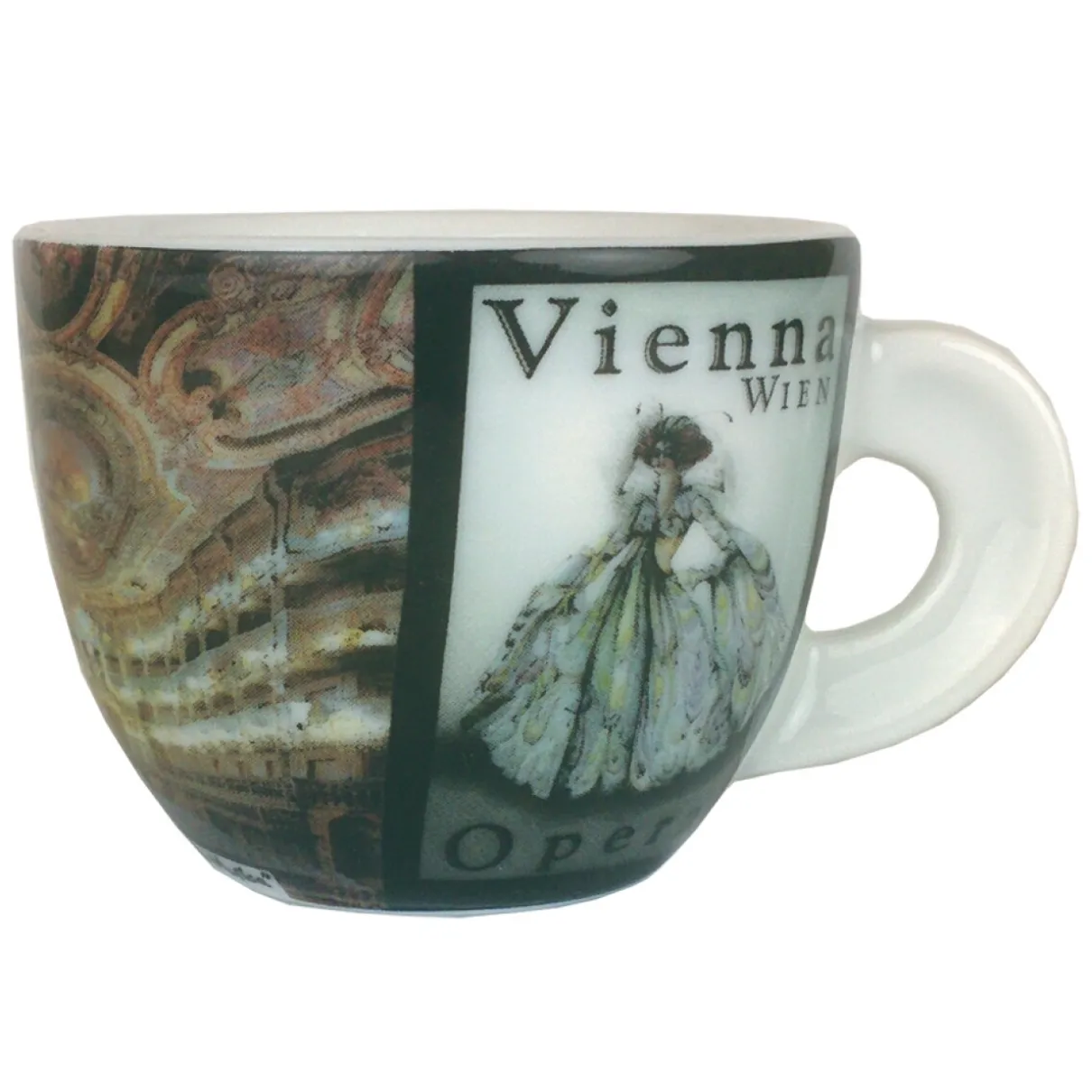 Ancap cappuccinokopjes Grande Musica - set van 6