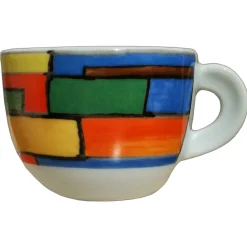 ANCAP Cappuccinokopjes Riccioli & Co. set van 6