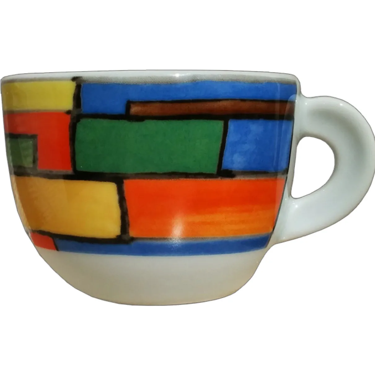 ANCAP Cappuccinokopjes Riccioli & Co. set van 6