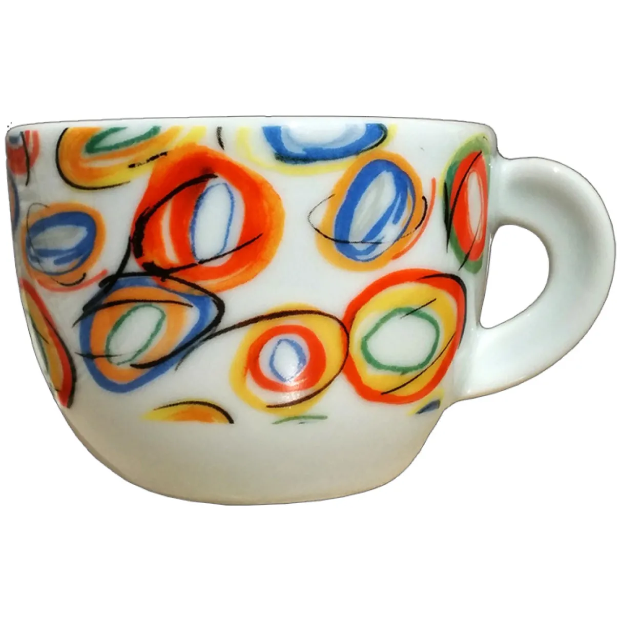 ANCAP Cappuccinokopjes Riccioli & Co. set van 6