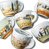 ANCAP Epressokopjes Contrade italiane set van 6
