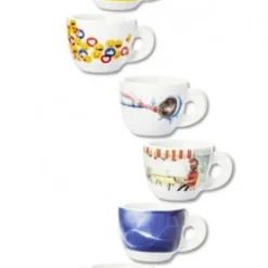 ANCAP Espresso kopjes - 25 Anni Insieme - set van 6