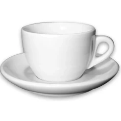 Ancap Palermo Cappuccino - kop en schotel - 150cc - Wit