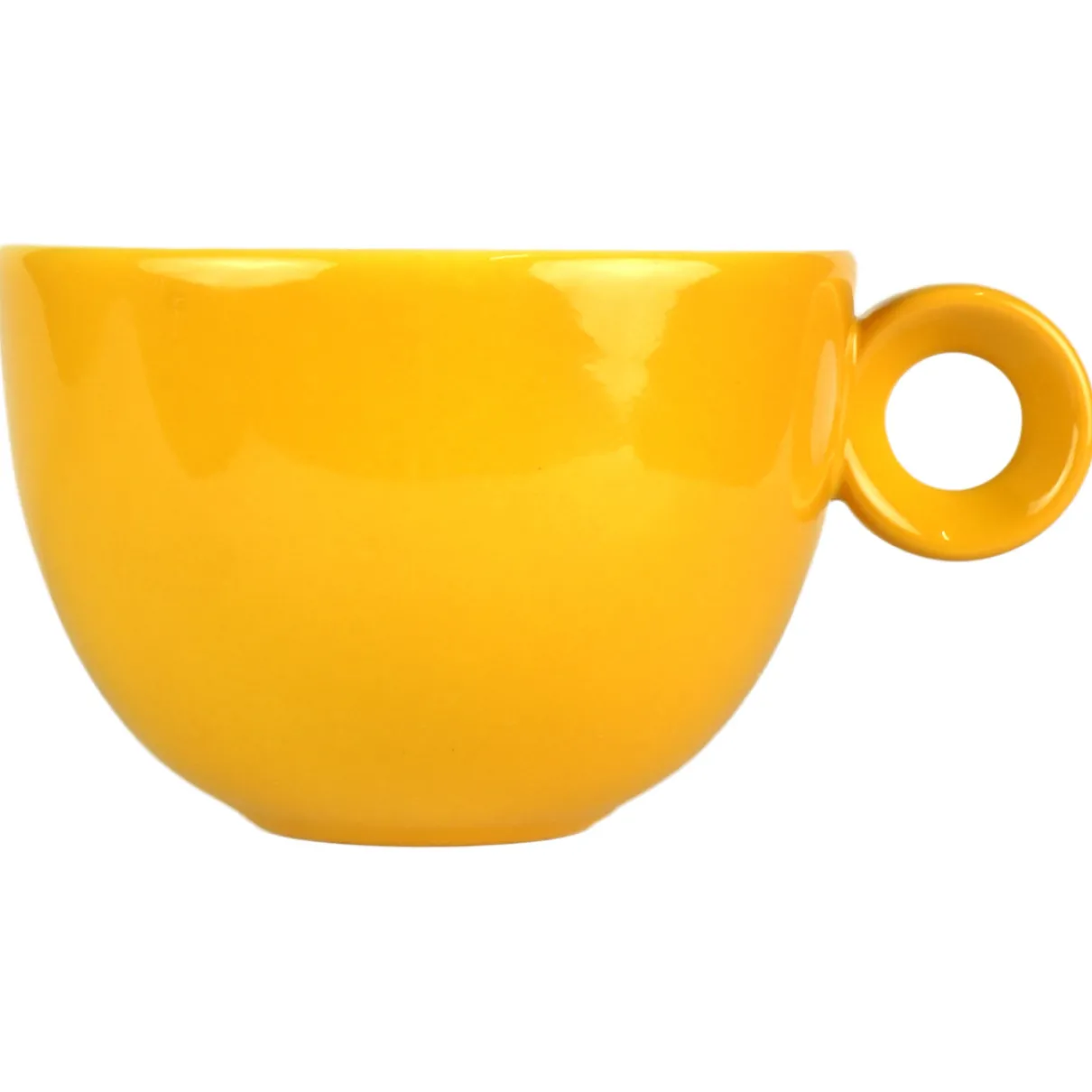 Cappuccinokopje - 200ml - Mosterdman - Mosterdgeel