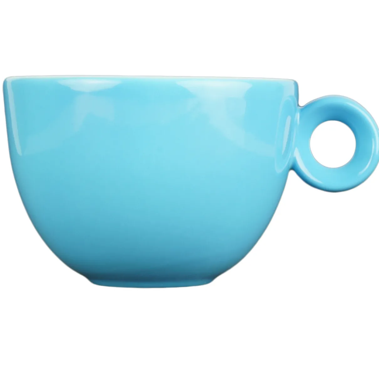 Cappuccinokopjes - 200ml - Mosterdman - 6 kopjes regenboog