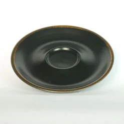 Combischotel - koffie en cappuccino - Mosterdman - 14cm - mat zwart gloomy