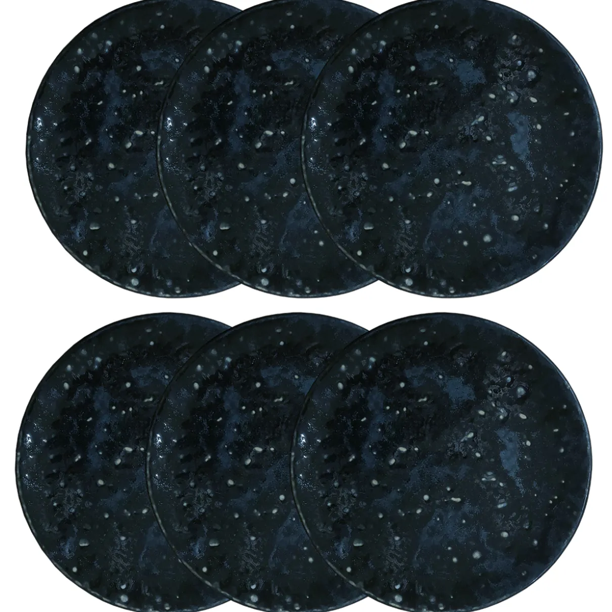 6 Costa Nova Dinerborden Roda Iris 28cm - Aardewerk - 6 stuks