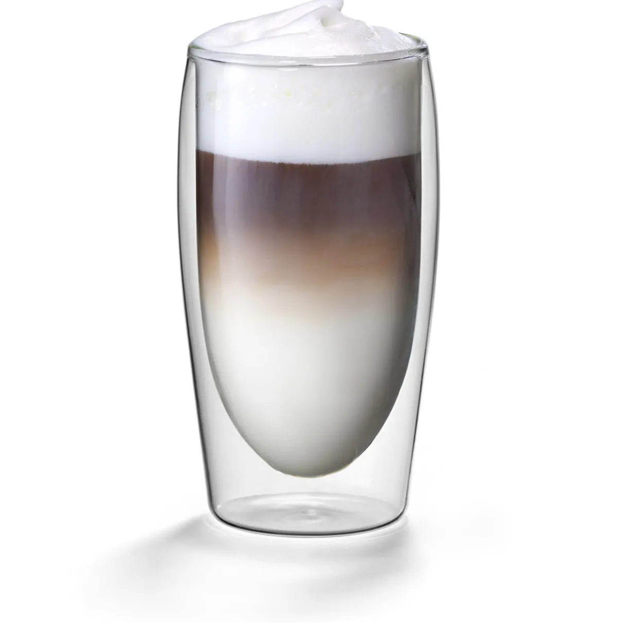 Dubbelwandige Caffe latte glazen 0,35L - Set van 6 - Flame