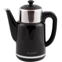 Dubbelwandige waterkoker met temperatuurregeling - Pure Kettle Zwart
