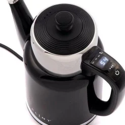 Dubbelwandige waterkoker met temperatuurregeling - Pure Kettle Zwart