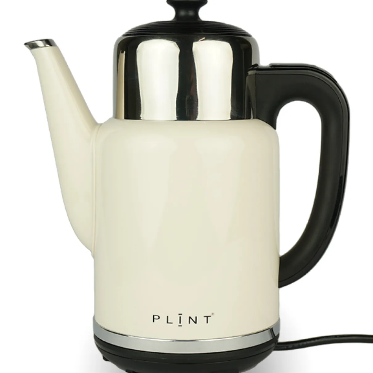 Dubbelwandige waterkoker met temperatuurregeling - Pure Kettle Creme