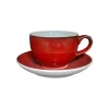 espressokop en schotel - Paris - Roodbruin 80ml