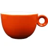 Large cappuccino - Caffé Latte kop - 320ml - Mosterdman - Oranje
