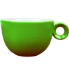 Large cappuccino - Caffé Latte kop - 320ml - Mosterdman - Groen