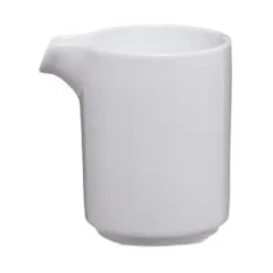 Melkkannetje - porselein - wit mini - 10cl