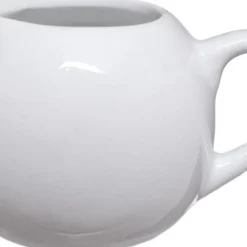 Melkkannetje - porselein - wit mini - 12cl