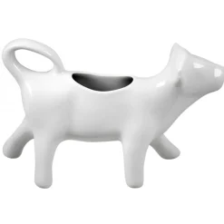 Melkkannetje - porselein - koevorm - 15ml