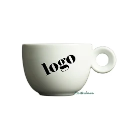 Mosterdman koffiekopje bedrukt met logo