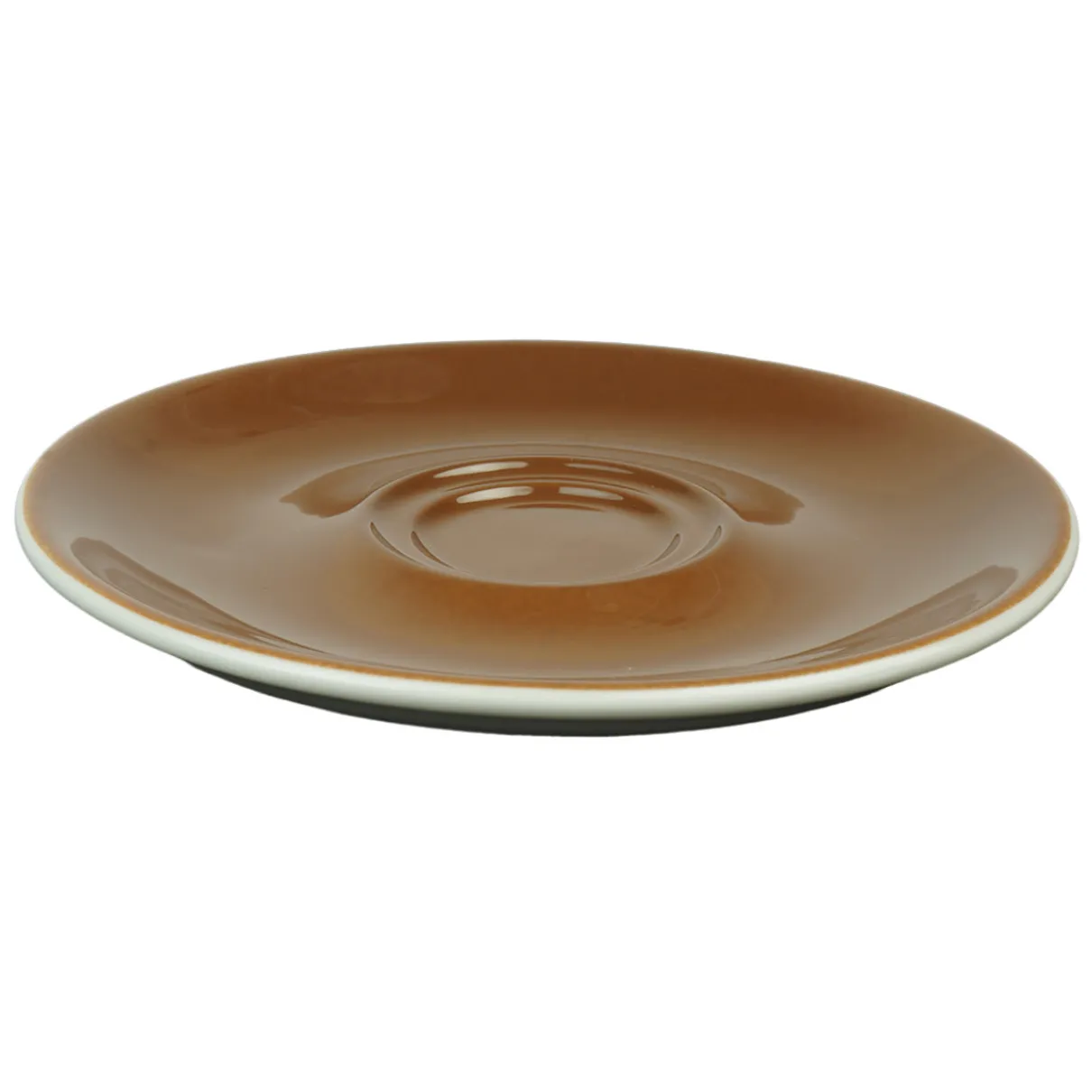 Schotel - Large cappuccino Caffé latte - Mosterdman - 16cm - Bruin