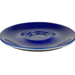 Schotel - Large cappuccino Caffé latte - Mosterdman - 16cm - Donker blauw