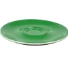 Schotel - Large cappuccino Caffé latte - Mosterdman - 16cm - Donker groen