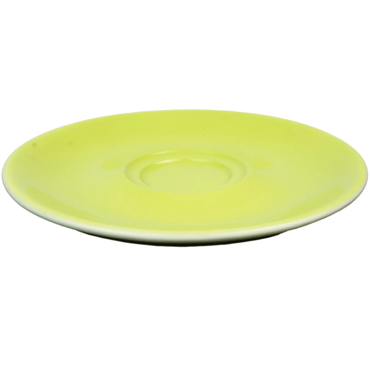 Schotel - Large cappuccino Caffé latte - Mosterdman - 16cm - Licht groen