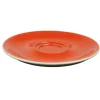 Schotel - Large cappuccino Caffé latte - Mosterdman - 16cm - Rood
