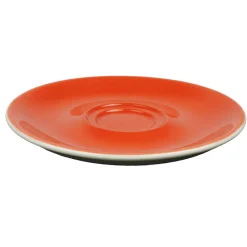 Schotel - Large cappuccino Caffé latte - Mosterdman - 16cm - Rood