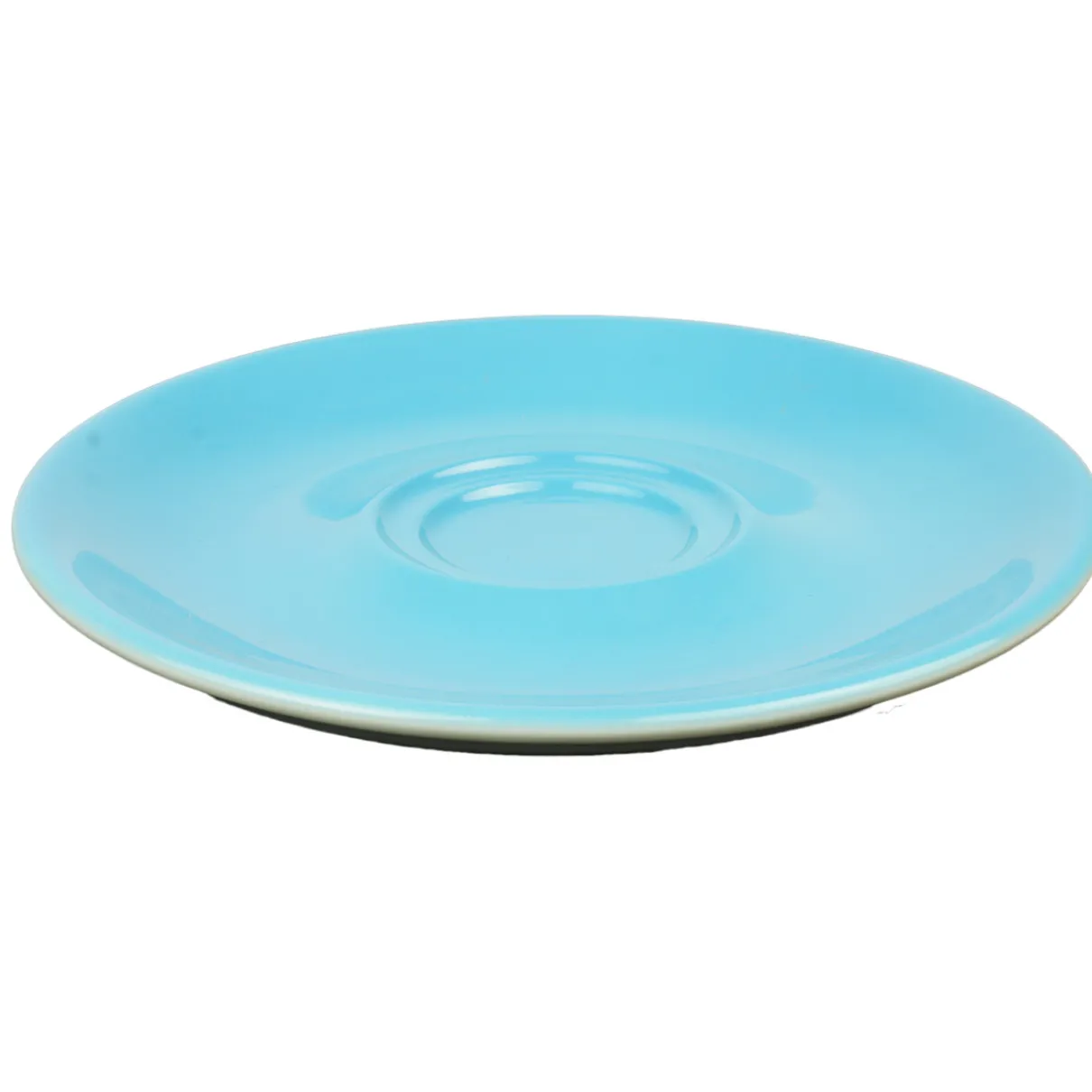 Schotel - Large cappuccino Caffé latte - Mosterdman - 16cm - Blauw