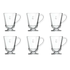 Theeglas - La Rochère mug abeille- 270ml - set van 6