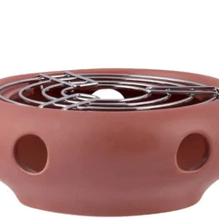Theelicht - Terracotta Roze - keramiek - Voor alle theepotten