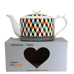 Theepot 1,2 liter - Jameson and Tailor - Blocks