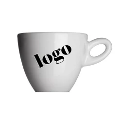 Walkure Alta - cappuccinokop met logo