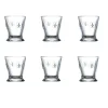 Waterglas La Rochere - Fleur de lys - 250ml - set van 6