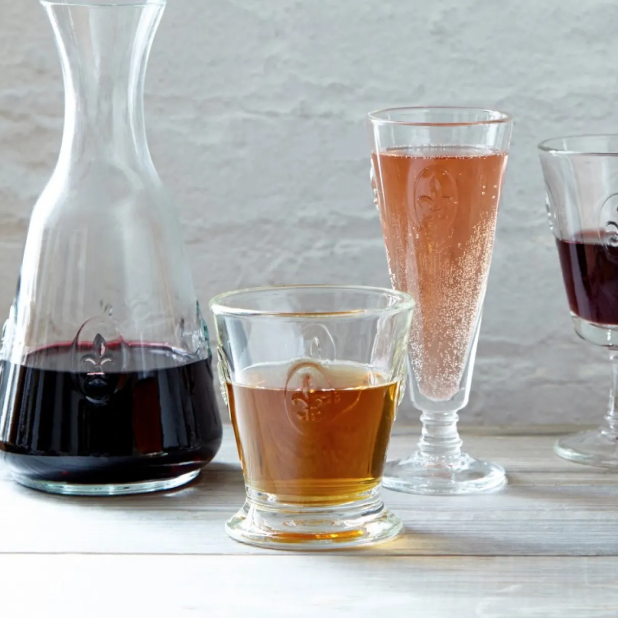 Waterglas La Rochere - Fleur de lys - 250ml - set van 6