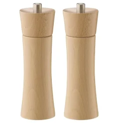 Zout  en pepermolen Zassenhaus Frankfurt - 18cm - Hout naturel - Set